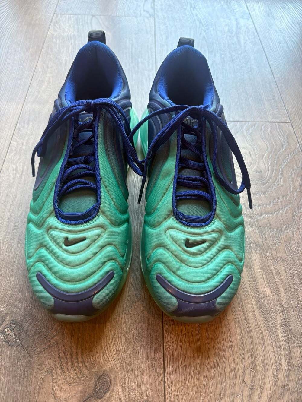 Nike Air Max 720 Sea Forest Deep Royal Blue AO2924-400 Size 7.5